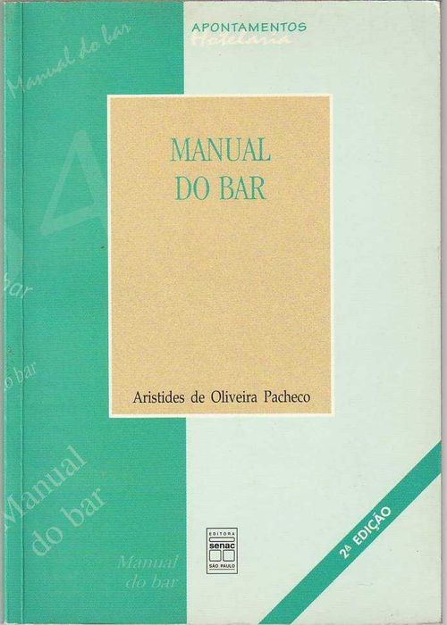 Manual do Bar-Aristides de Oliveira Pacheco-Senac