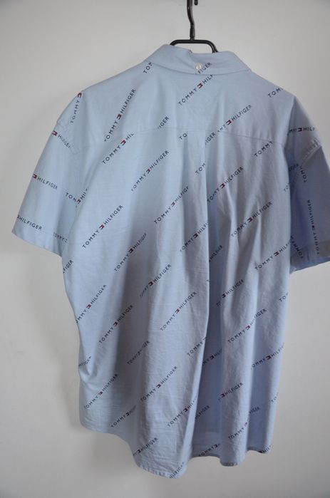 koszula Tommy Hilfiger r. XXL błękitna