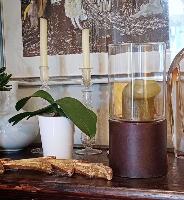 Lanterna candelabro, luminária, fósforo da Area Store, Habitat, 30 cm