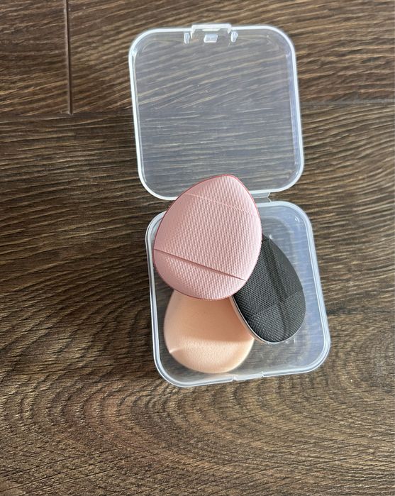 Małe nowe gąbeczki do makijażu mini 3 szt