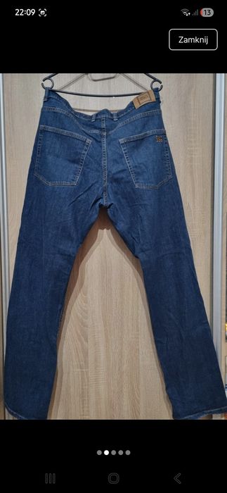 Spodnie jeansy ssg 2xl smoke story group