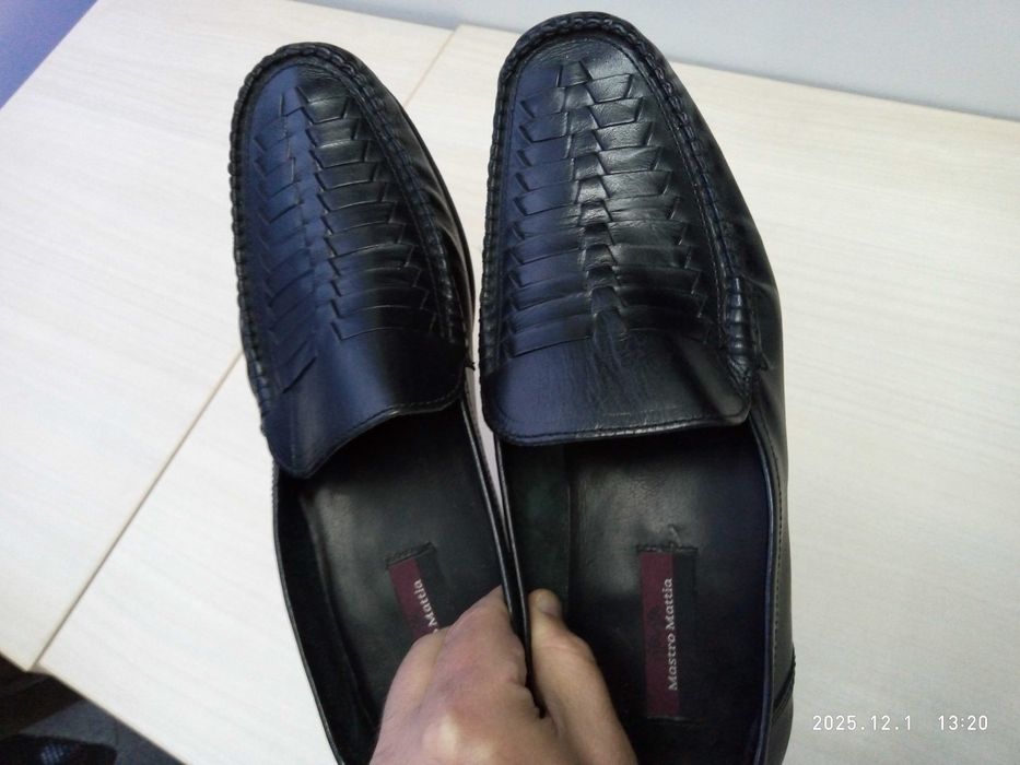 MASTRO MATTIA 43 Новые Кожа Made in Italy