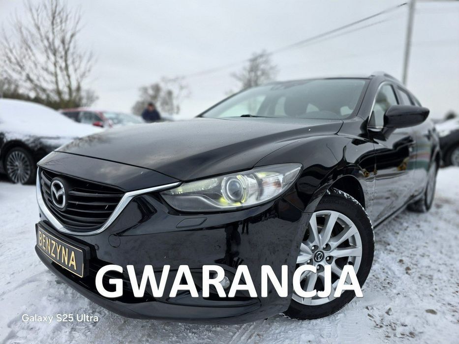 Mazda 6 2.0i#145PS#RVM#Start Stop#Ledy#Navi#Świeży Import#Serwis#Gwarancji!!!