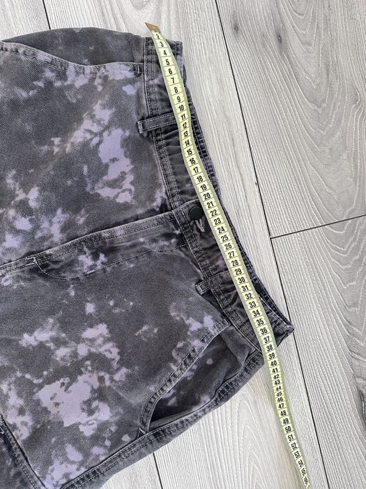 Zara spodnie cargo jeans S unisex filetowe bojowki