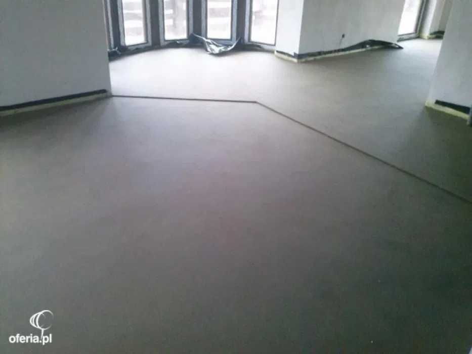 Posadzki betonowe z mixokreta cementowe ELBO styrobeton.