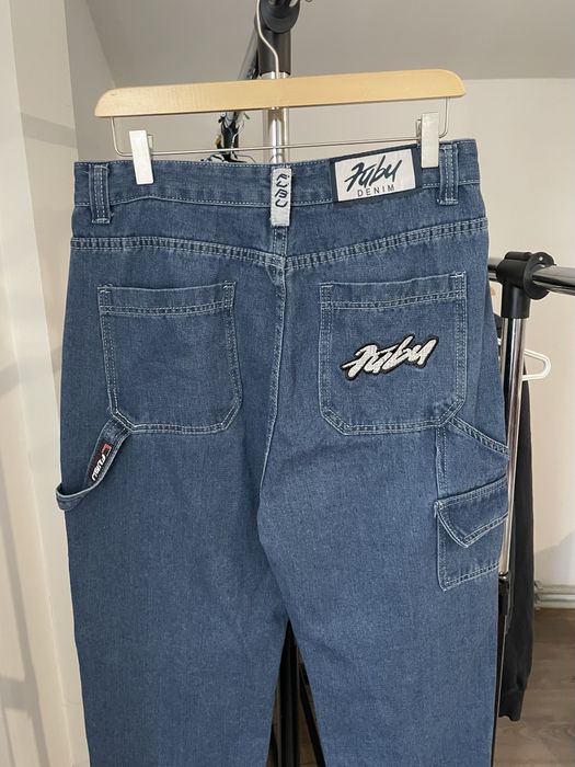 Широкі вільні джинси реп fubu platinum public enemy  dickies