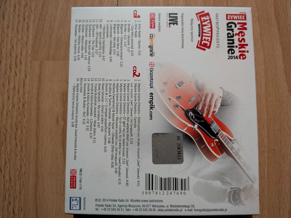 CD męskie granie 2 płyty