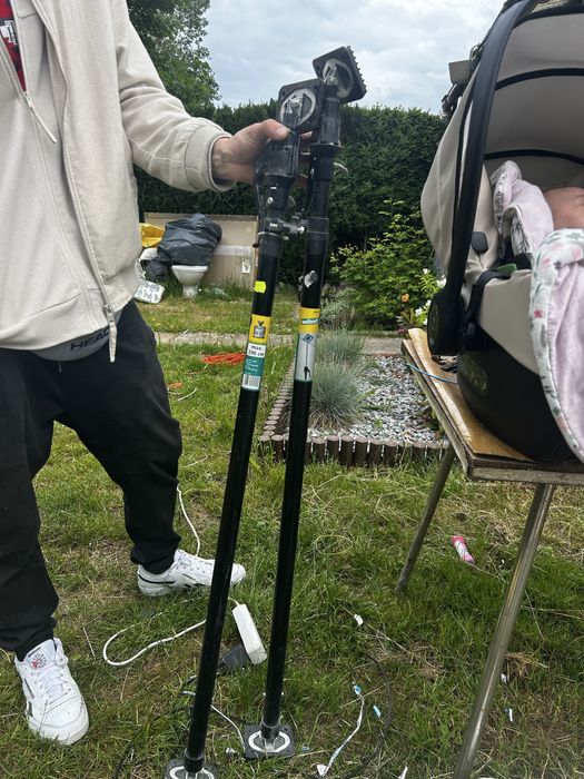 teleskopowe podpory montażowe marki Wolfcraft