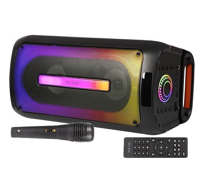 Głośnik przenośny Bluetooth Blow CityLIGHT 160W TWS + pilot + mikrofon