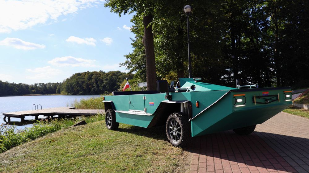 Amfibia 4x4 EV łódka samochód