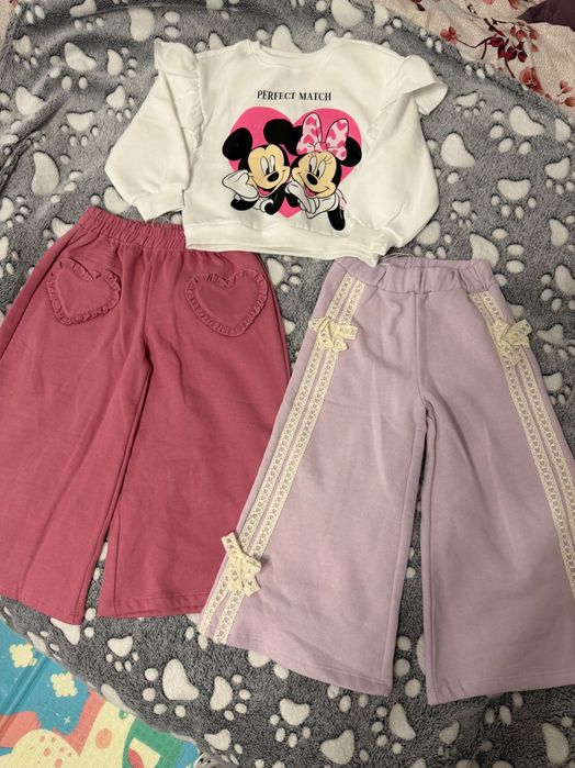Штани утеплені 98 розмір  на дівчинку Утеплений світшот Міккі