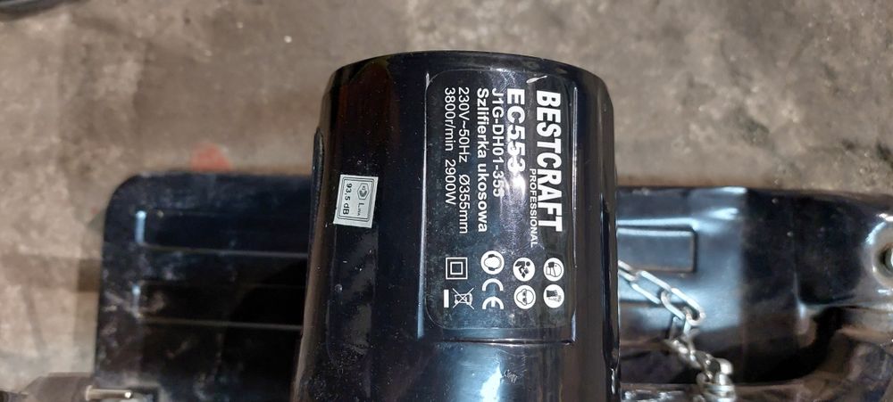 Szlifierka ukośna / Przecinarka do metalu BESTCRAFT EC553 – 2900W