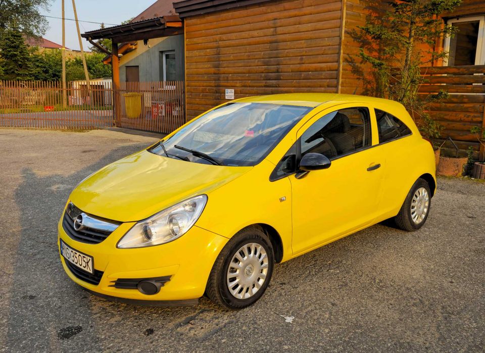 Opel corsa  Benzyna klimatyzacja 2009 155 TYS KM