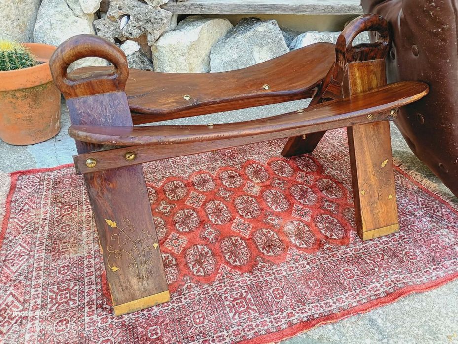 Banco Vintage em madeira
