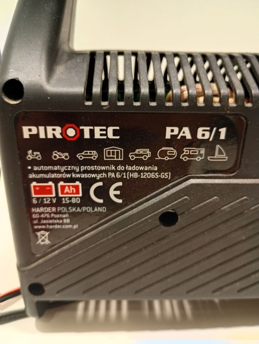 Prostownik PIROTEC  Komis Madej sc.
