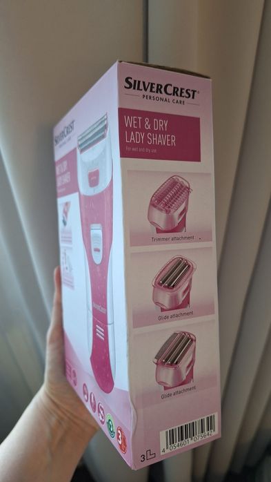 Nowa golarka damska Silver Crest trymer depilator