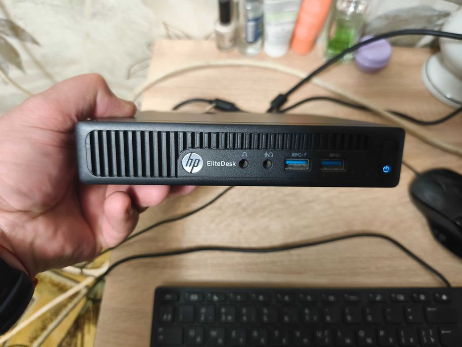 Комплект полного рабочего места  на основе HP EliteDesk 705 G2 USFF