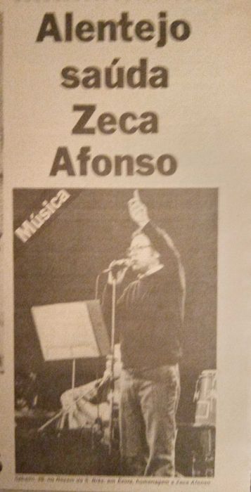 José Afonso	- - -		Se7e - nr. 311	- - - - -	Jornal