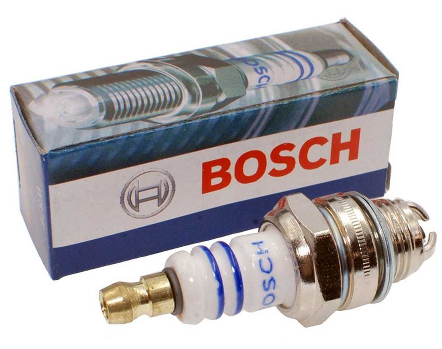 Свічка запалювання бензопили BOSCH 3 контакту L53мм, заж027