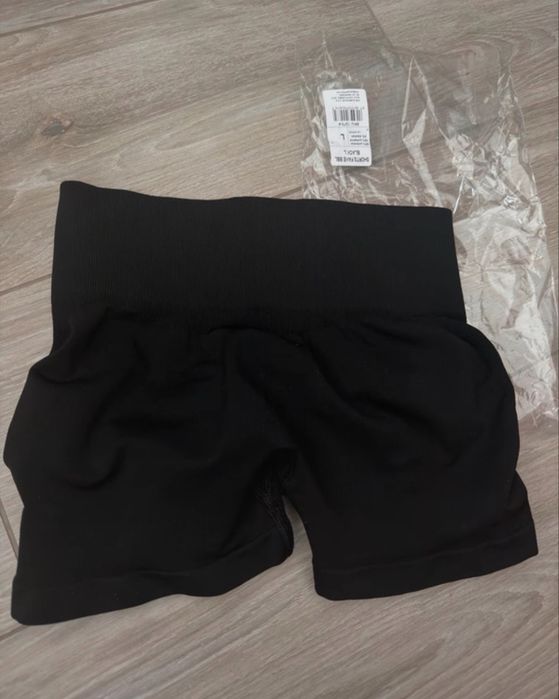 Spodenki Gym Glamour Fake BBL czarne L nowe