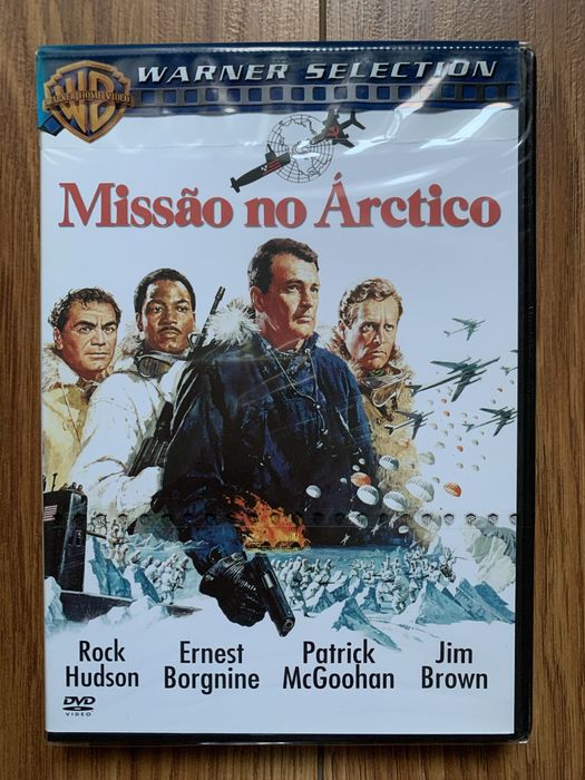 Missão no Árctico - Rock Hudson - Novo e Selado - dvd