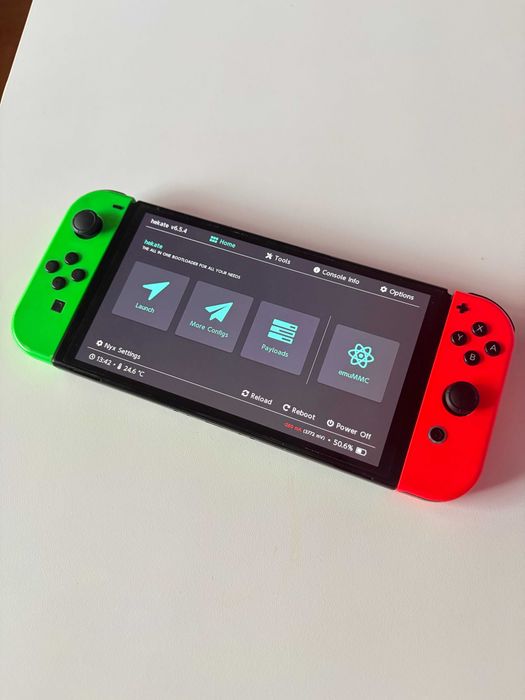 Konsola Nintendo Switch OLED / SD 256 GB / CFW / TMR