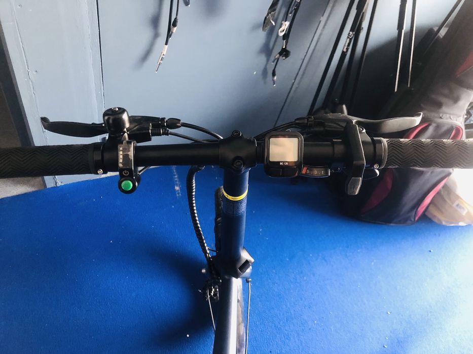 Bicicleta elétrica DYU T1 - Dobrável + saco de transporte