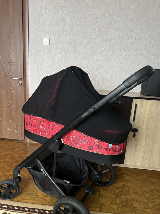 Візок 3 в 1 Cybex Balios S Love Red