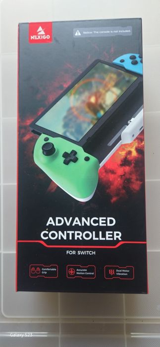 Kontroler NexiGo Advanced do Nintendo Switch | Grip | RGB | NOWY