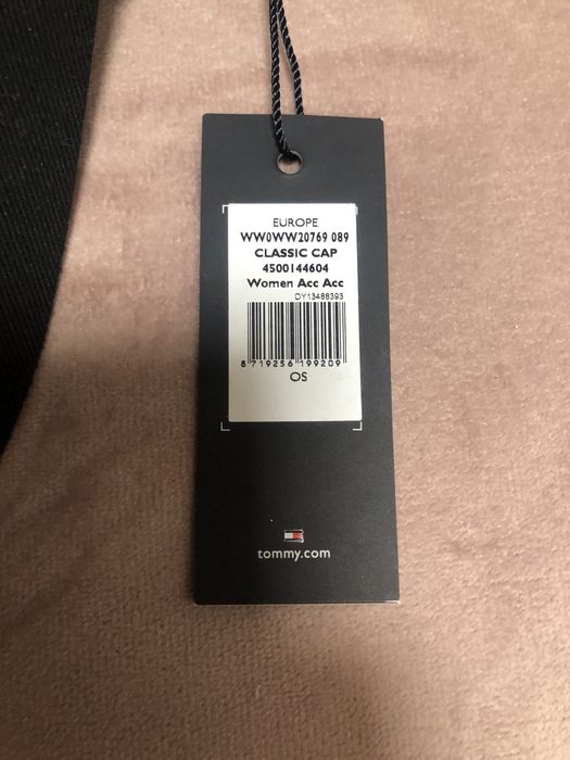 Czapka z daszkiem Tommy Hilfiger