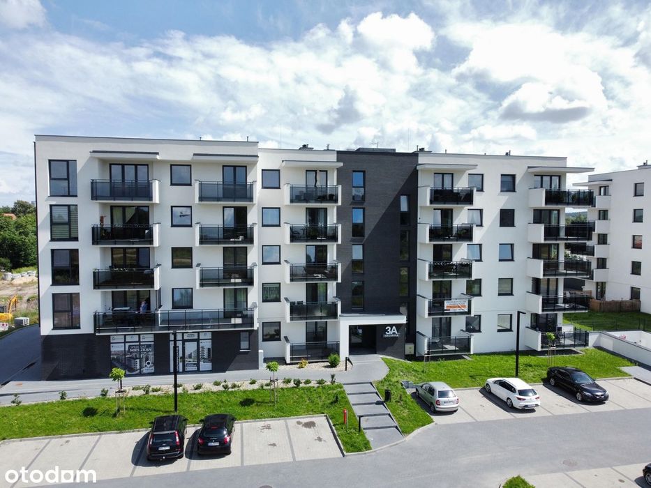 Osiedle Grunwaldzkie. 2 pokoje - 41 m2. Ogródek!