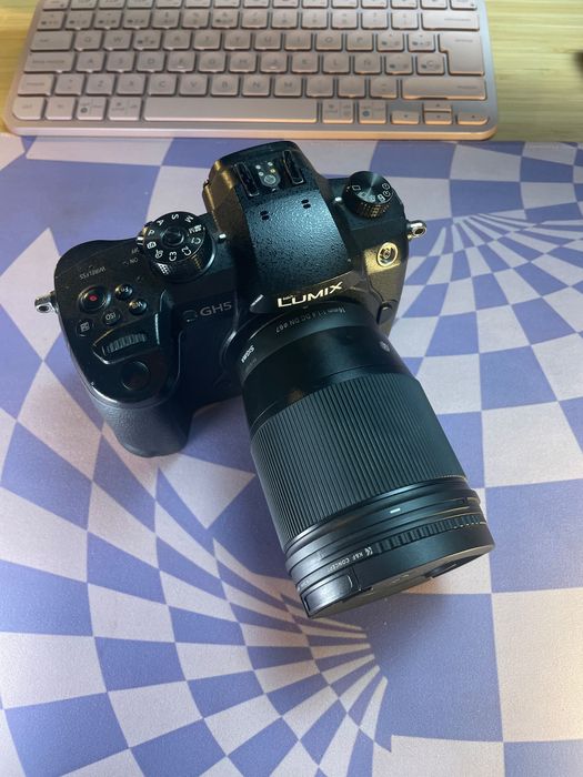 Kit completo Lumix Gh5 com 3 lentes e cage