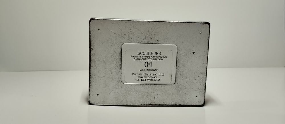 Тіні для повік Dior 6Couleurs Palette №01 | Оригінал