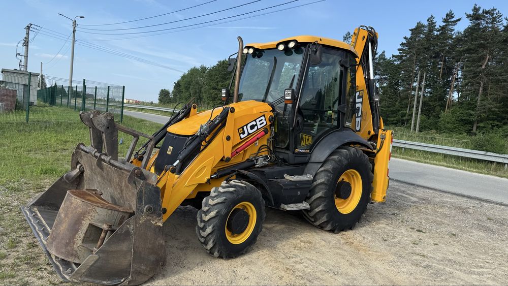 Jcb 3 cx klima koparko ladowarka cat jcb