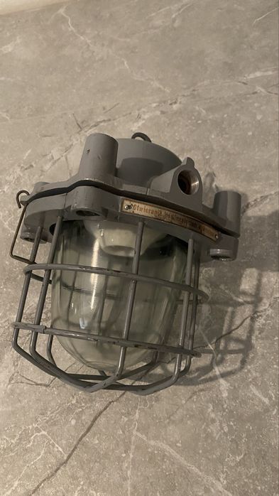 Lampa przeciwwybuchowa Polam oprawa 113-02Ex PRL loft industrial