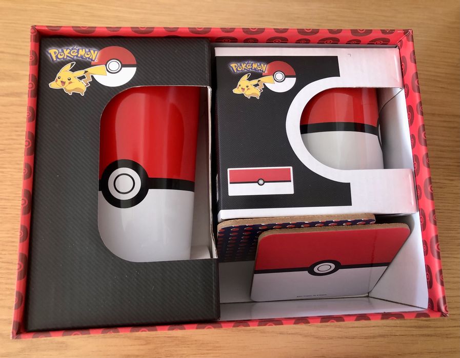 Copo Caneca 2x bases Pokémon ( *Novo )