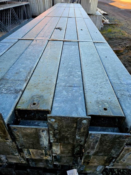 Słup slup filar podpora ocynk konstrukcja 100x50x4 4,5 metra z stopą