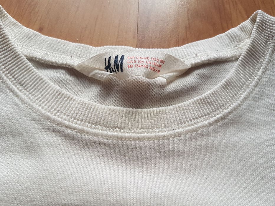 Extra bawełniana bluza H&M !!! 8-10 lat Stan idealny, okazja!
