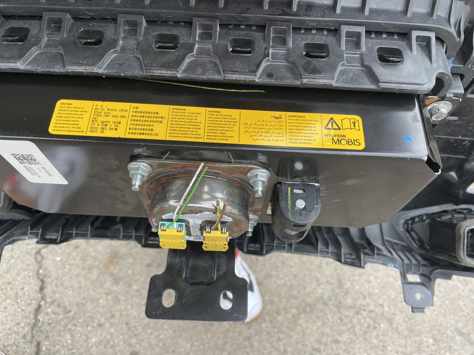 Панель, airbag, безопасность hyundai santa fe 18-22