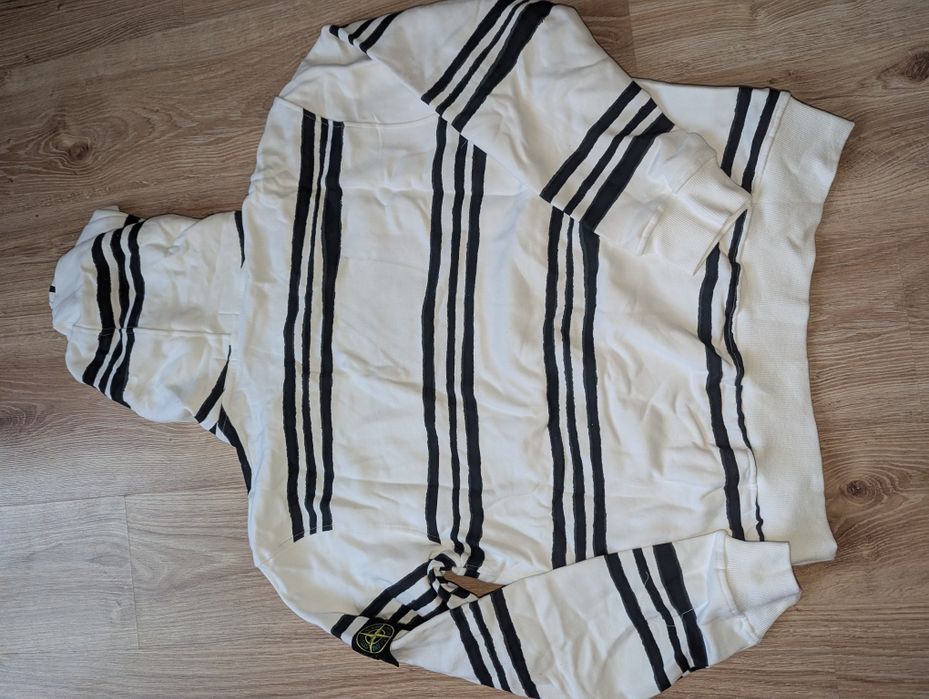 Худі stone island x supreme