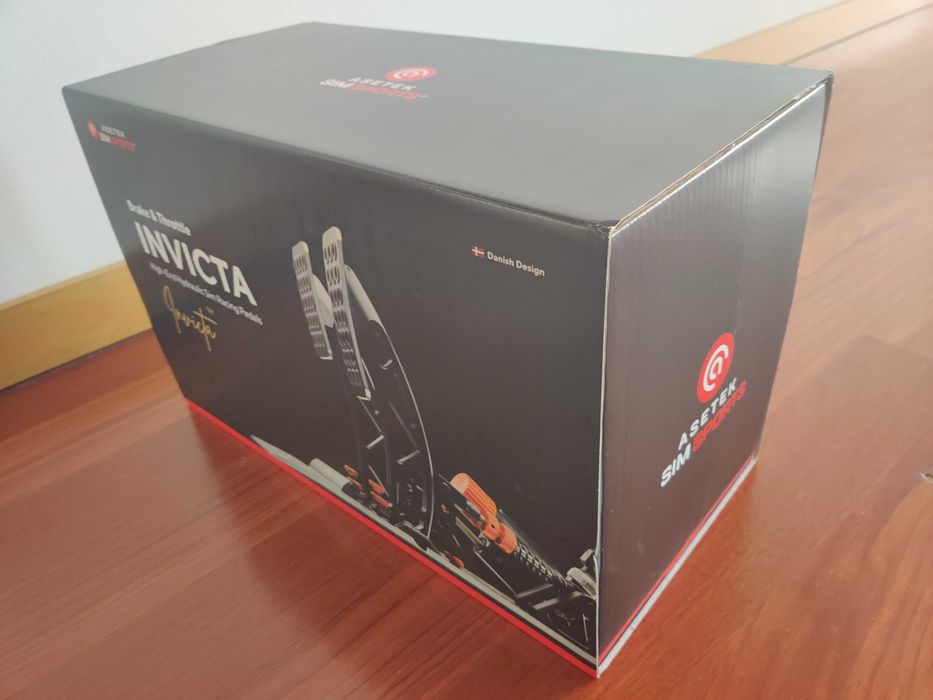 Pedais Novos Simracing Asetek Invicta THORP II