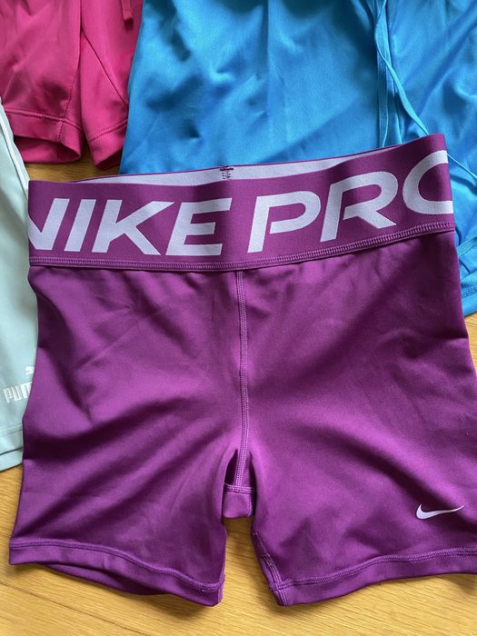 Lote 4 calçoes  ginstica  Nike/Puma novo+vestido lycra , tam 38M