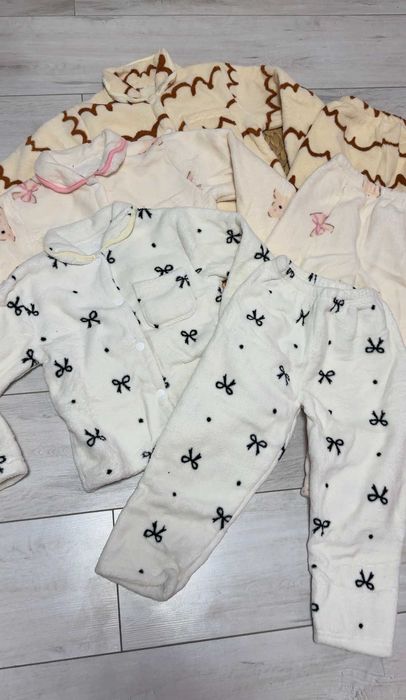 Супер теплі флісові піжами ріст від 110 до 150 см
