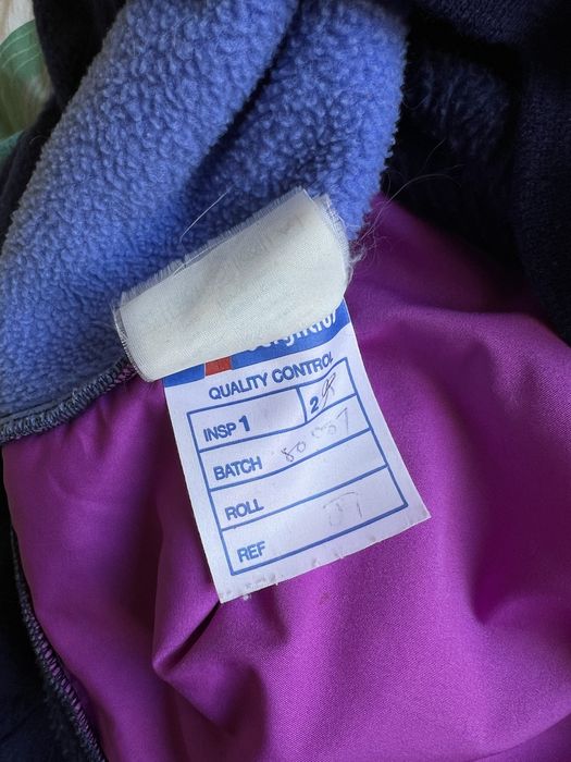 Retro Polar Berghaus XL granatowo-fioletowy