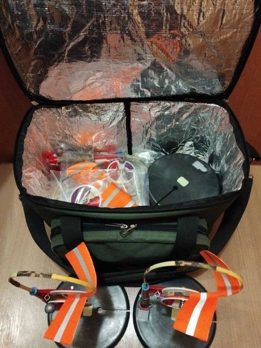 Эксклюзивные САМОПОДСЕКАЮЩИЕСЯ жерлицы с АНТИ-БОРОДОЙ 10шт в ТОП сумке