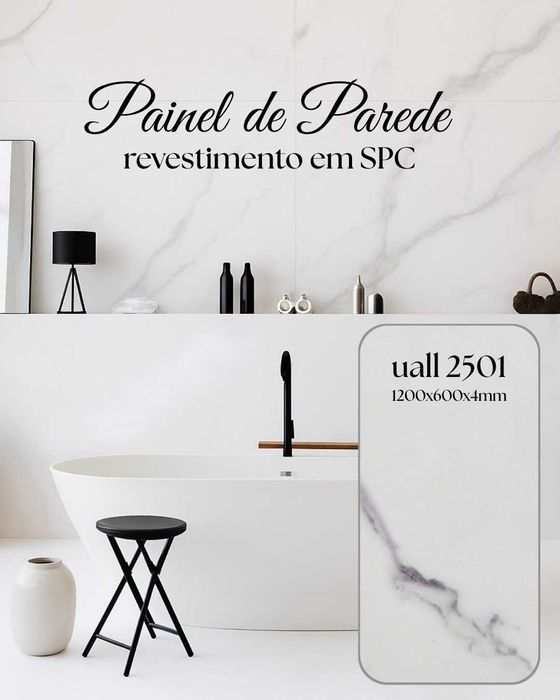 Painel Parede - SPC - Imitação Azulejo e Pedra