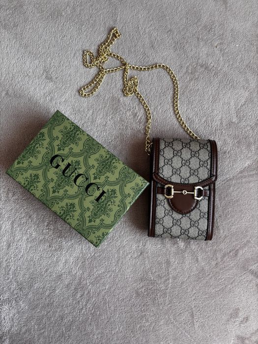 Gucci Horsebit  мини сумка