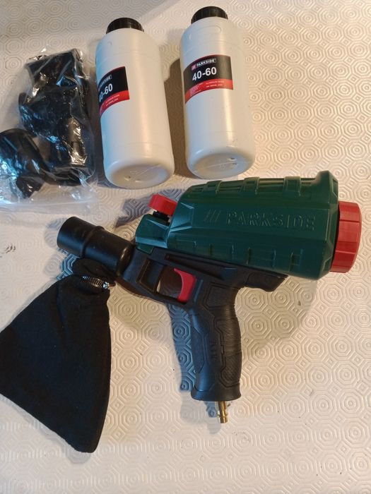 Pistola de jato de areira comprimido PARKSIDE