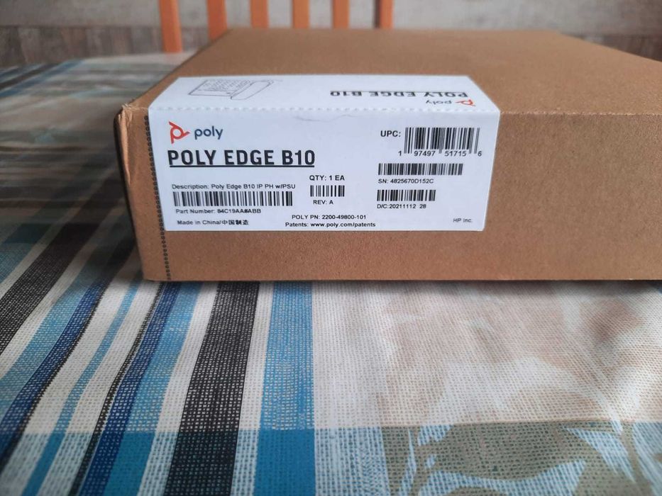 telefon sieciowy VoIP Poly Edge B10 do biura i domu