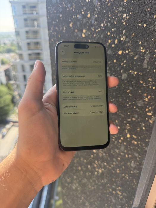 iPhone 15 Pro 128 GB Czarny – Gratisy
